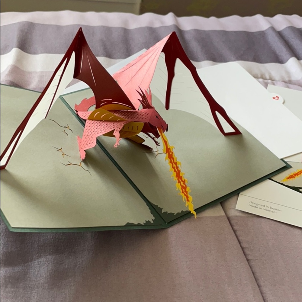 Lovepop Dragon Pop Up Card